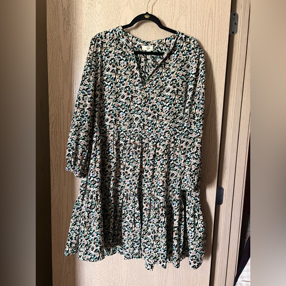 NWOT XL Entro Printed Dress